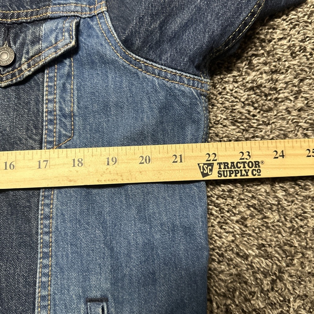 Levi Strauss Premium Big E Patchwork Two Tone Tru… - image 7